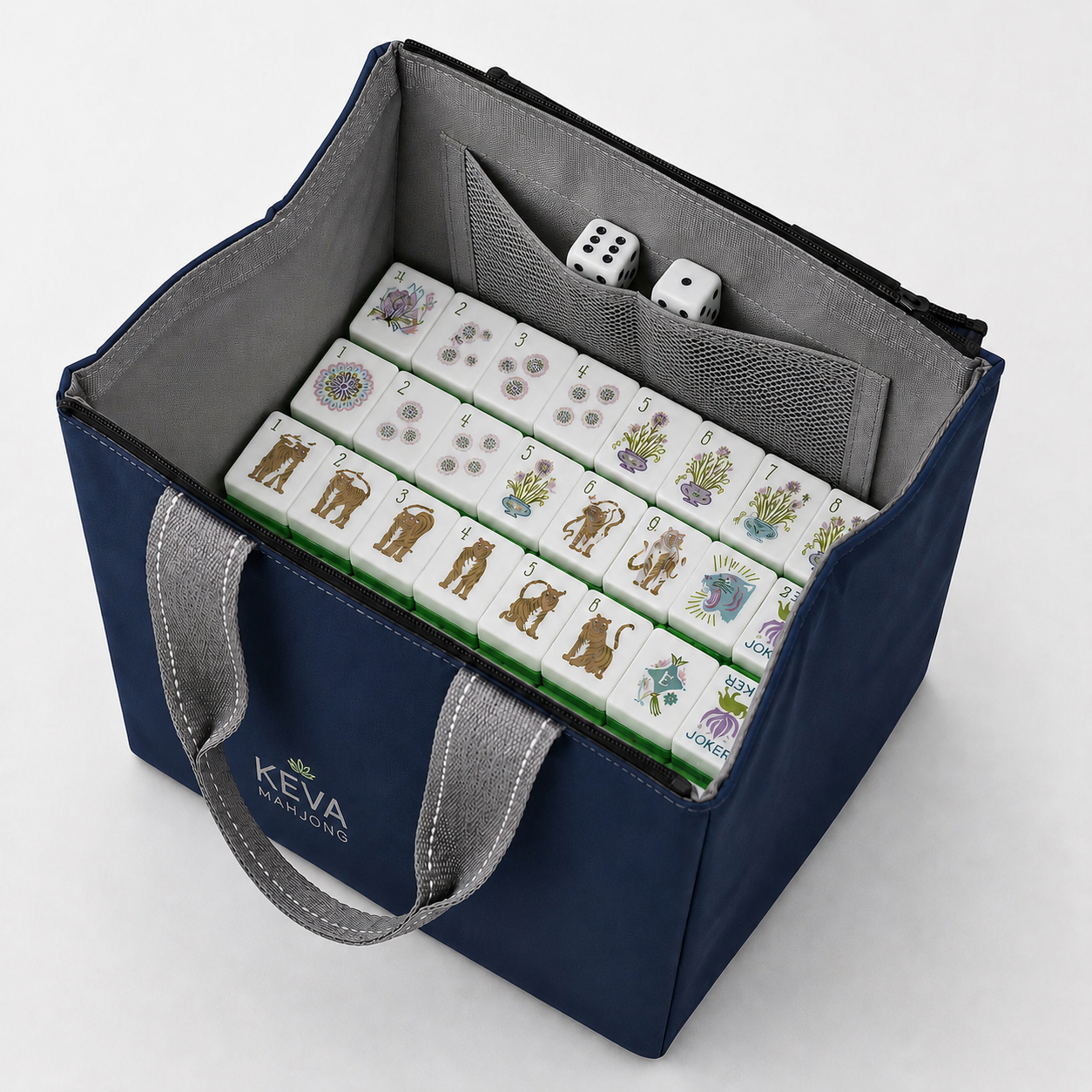 Holiday Lights Mahjong Kit (Preorder-Expected Ship date 9/15/26) Fits Clover SoloMahj board.