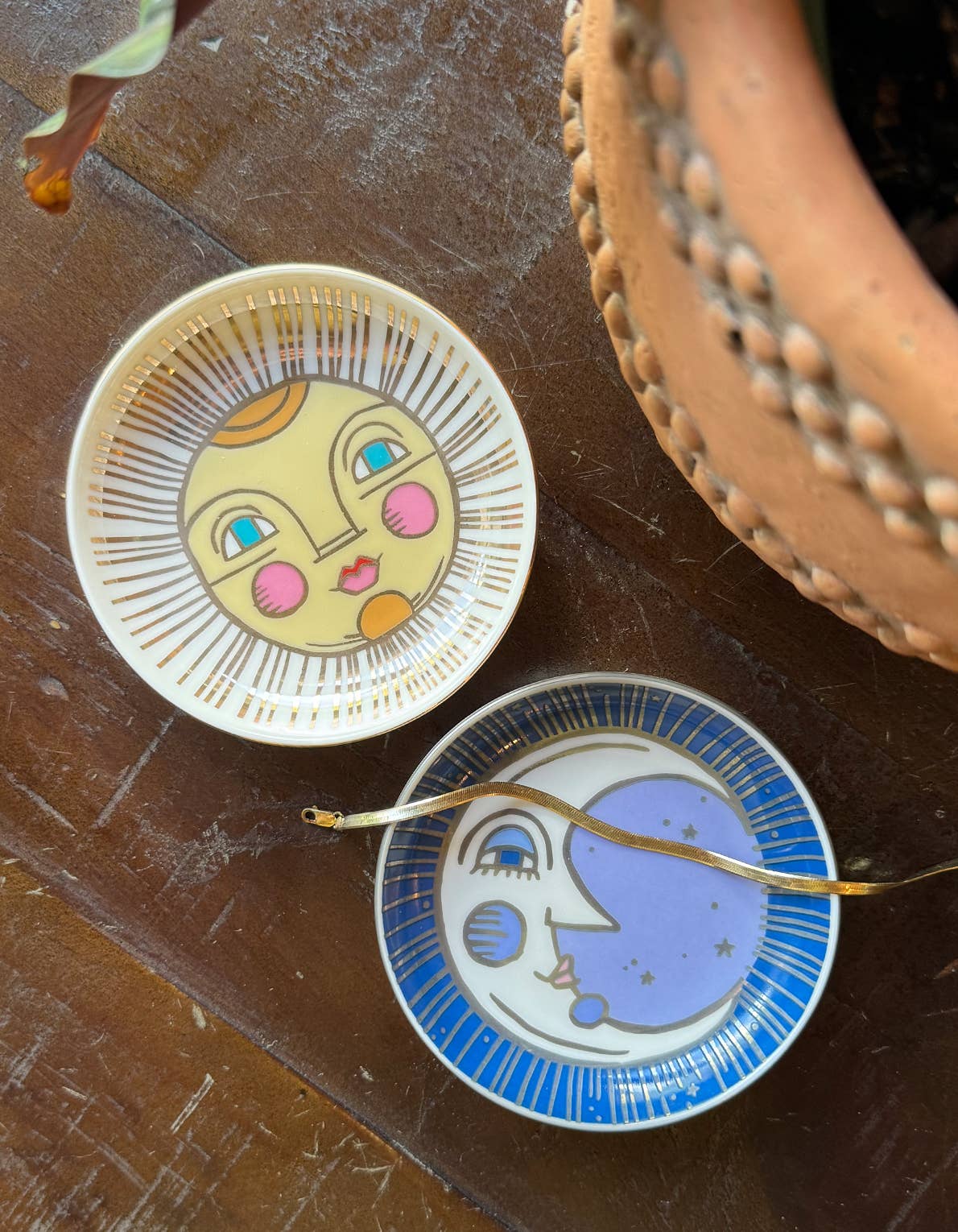 Moon Porcelain Dice Dish