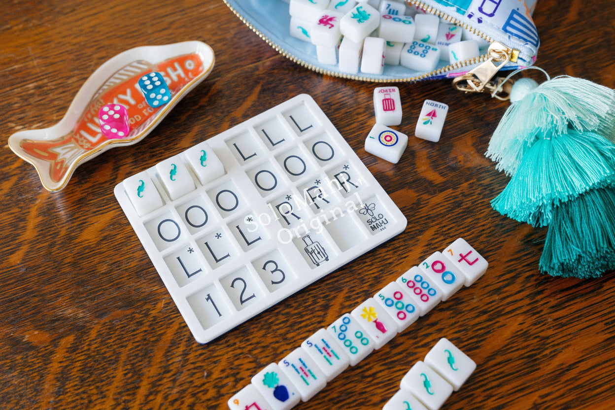 A Travel SoloMahj for Tiny Tiles- The JetSetter