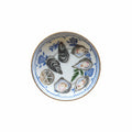 porcelain dice dish with oysters