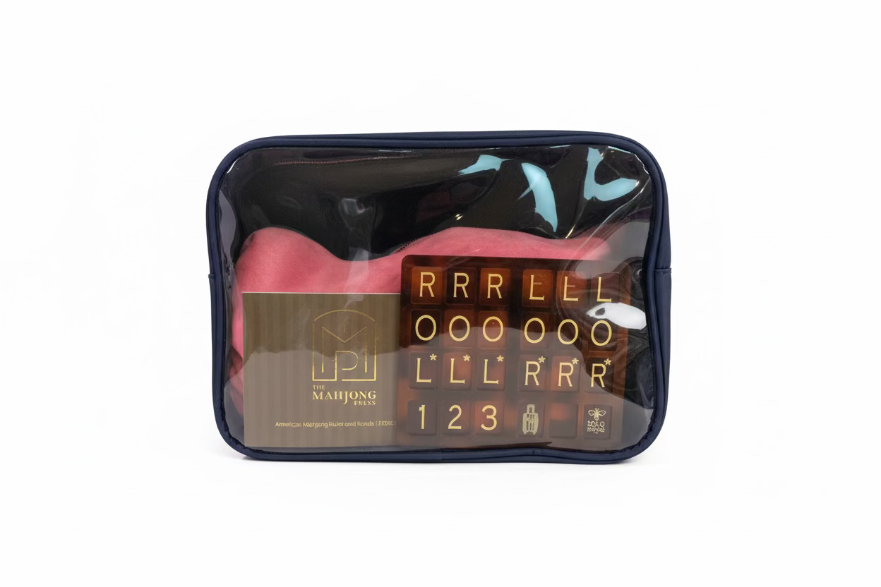 Altogether Bag – Navy Blue Mahjong Storage Bag by SoloMahj