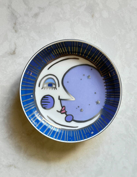 Moon Porcelain Dice Dish
