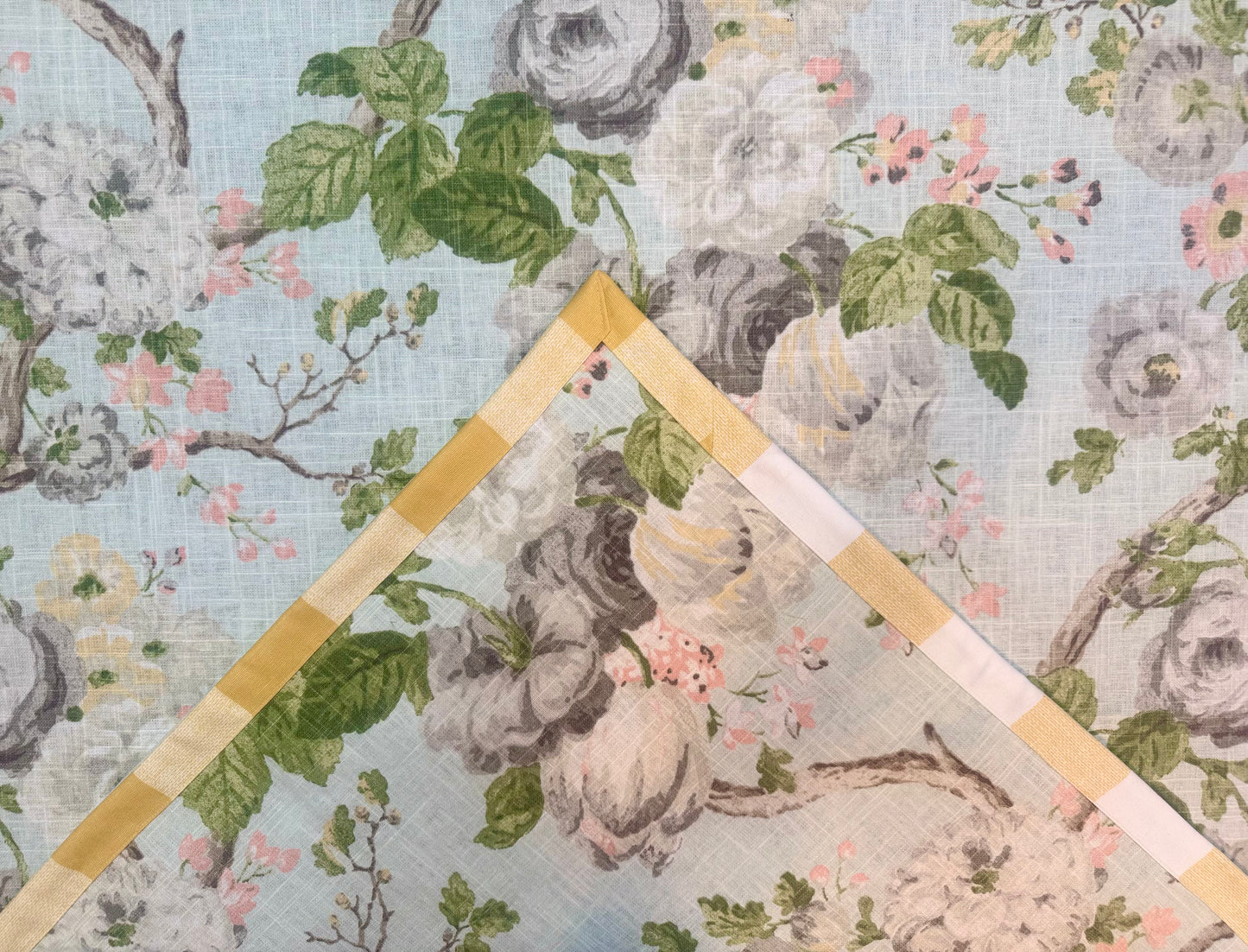 Tablecloth-Aqua Flora
