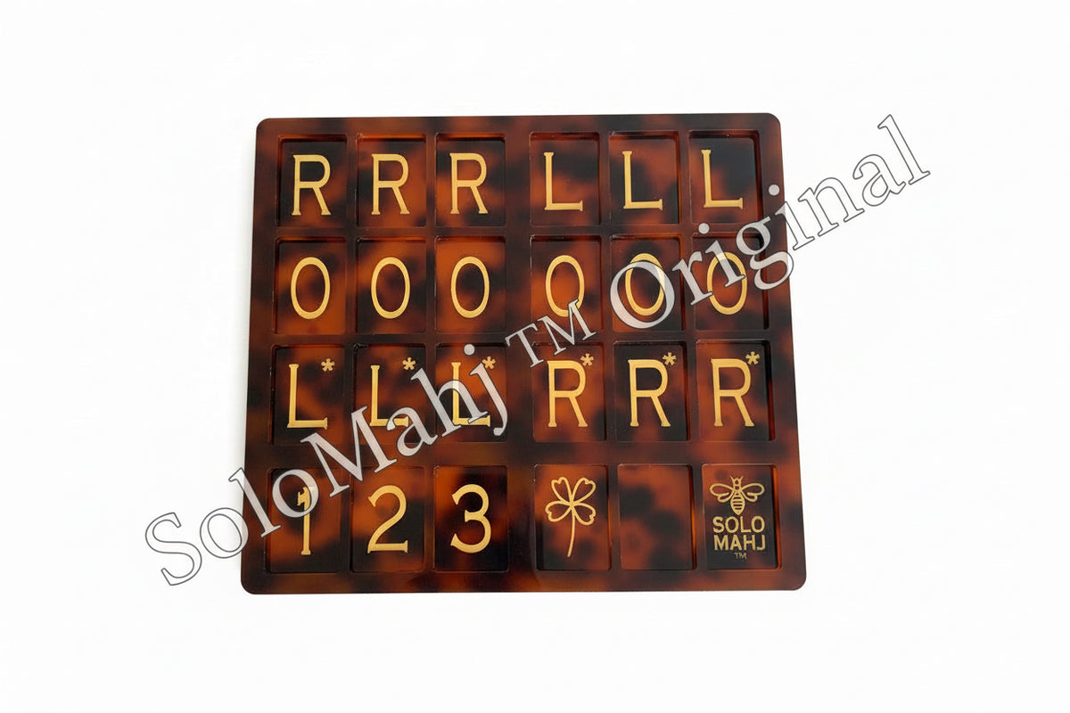 SoloMahj Clover Board – Tortoise Special Edition