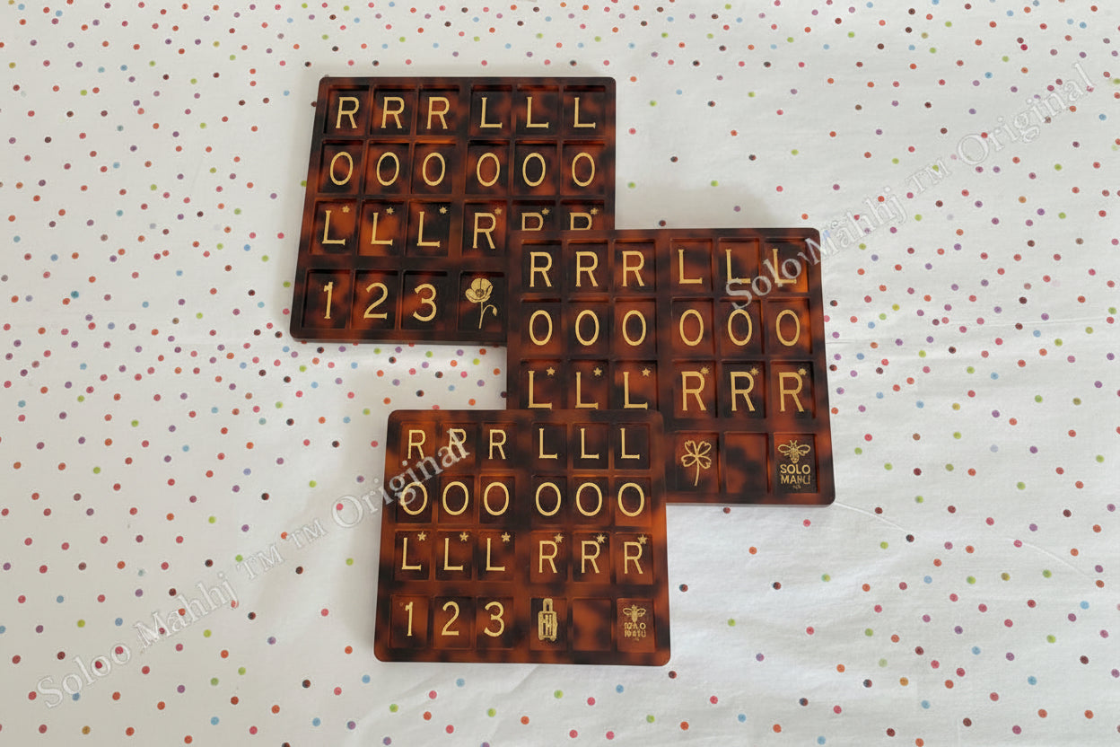 SoloMahj Poppy Board – Tortoise Special Edition | Large Tile Solitaire ...