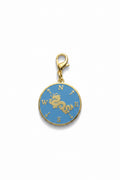Winds & Dragons Mahjong Charm – Gold Cloisonné Keepsake | SoloMahj