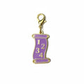 Consecutive Numbers Mahjong Charm – Gold Cloisonné Keepsake | SoloMahj