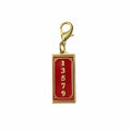 Odd Numbers Mahjong Charm – Gold Cloisonné Keepsake | SoloMahj