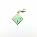 Evens 2468 Mahjong Charm – Gold Cloisonné Keepsake | SoloMahj