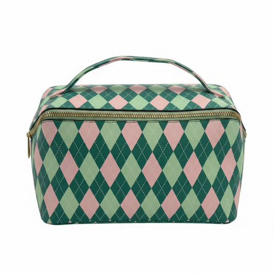 Mahjong Tile Bag: Jaunty Argyle