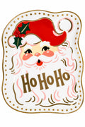 porcelain dice dish with Santa face