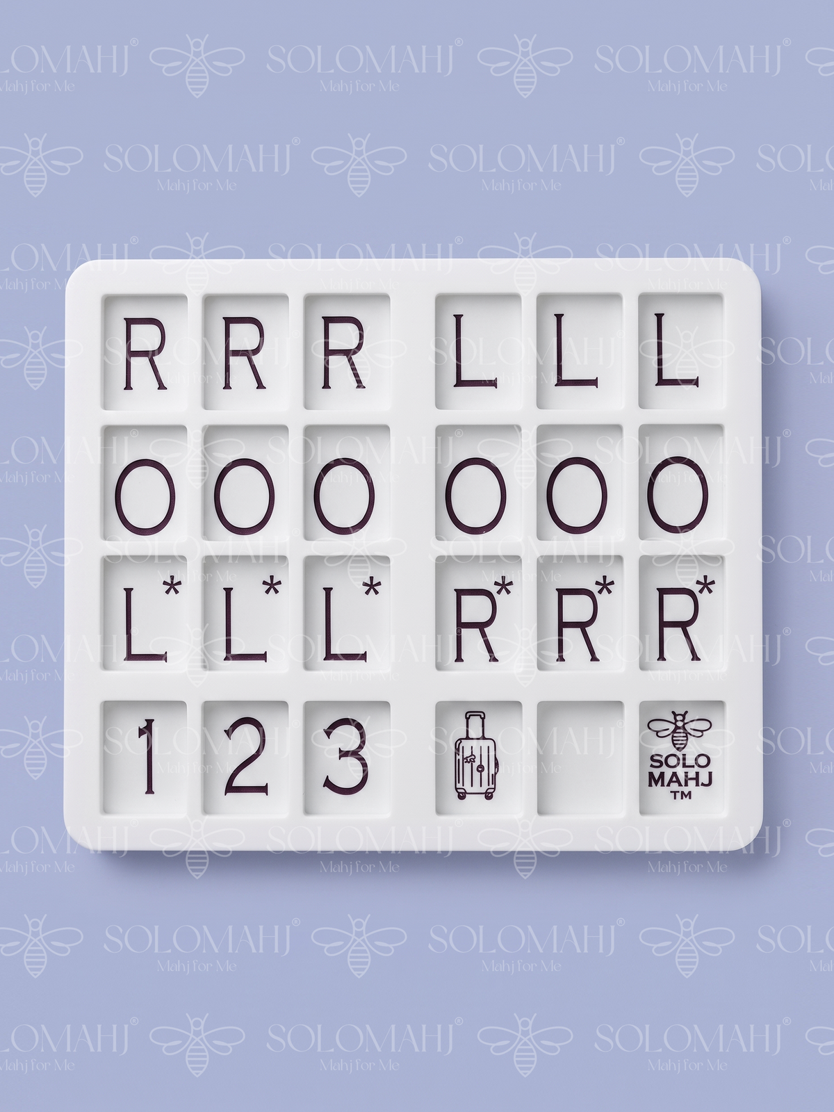 SoloMahj JetSetter Board – Ultra-Portable Solitaire Mahjong Board