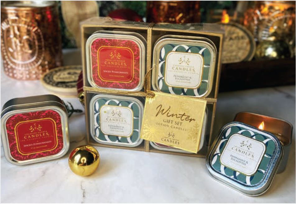 Winter 2-in-1 Soy Lotion Candles