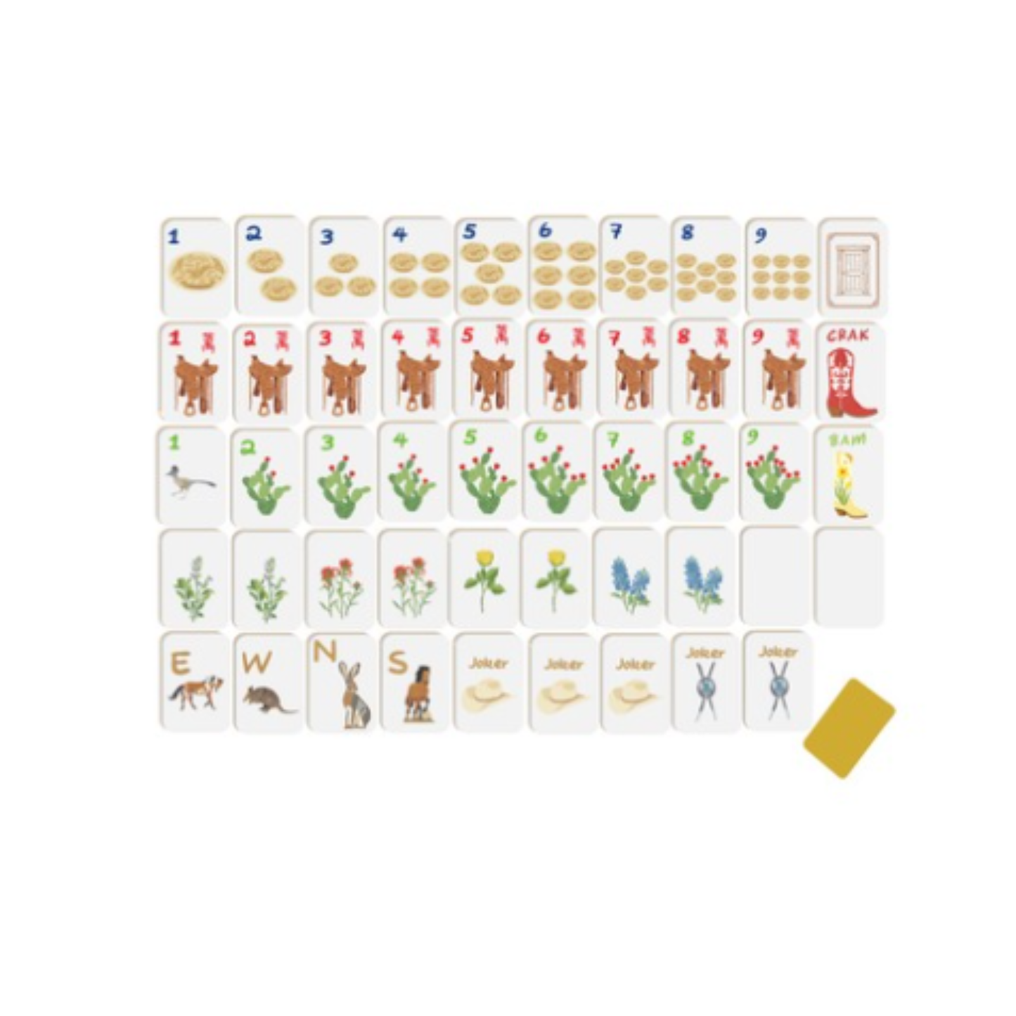 Out West Mahjong Tile Set | American Mahjong (Preorder – Ships Sept 15, 2026)