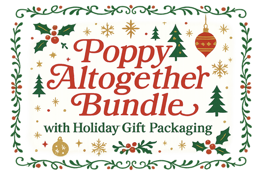 Poppy Altogether Bundle with Holiday Gift Packaging